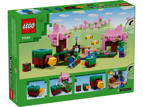 Lego MineCraft 21260 The cherry Blossum Garden