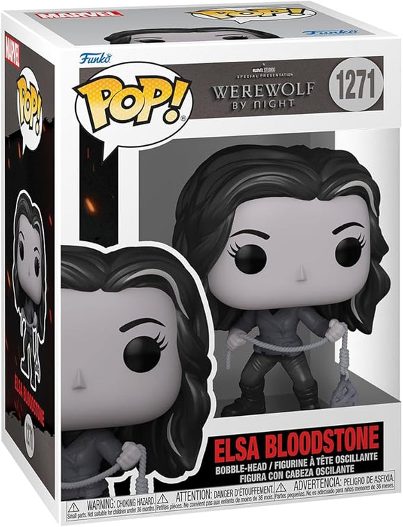 Funko POP! Marvel: Werewolf By Night - Elsa Bloodstone With Ravensclaw