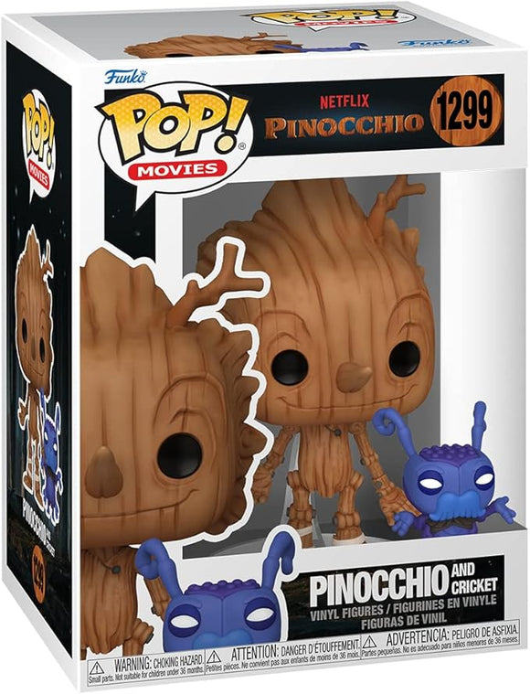 Funko Pop! and Buddy: Enamel Pinocchio and Cricket