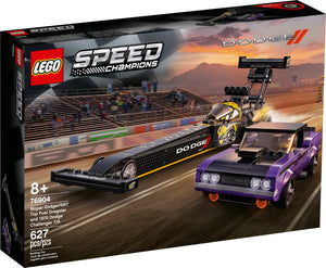 Lego 76904 Speed Champions Mopar Dodge Top Fuel Dragster & Dodge challenger