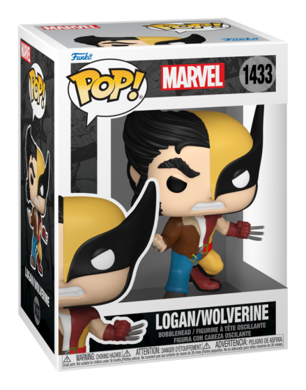 Pop! Vinyl - Marvel Split - Wolverine/Logan