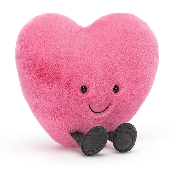 Jellycat Amuseable Pink Heart Large