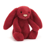 Jellycat Bashful Luxe Bunny Scarlett medium size