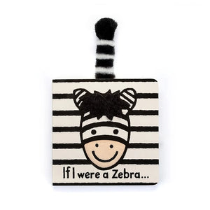 Jellycat If I Were A Zebra  Board Book