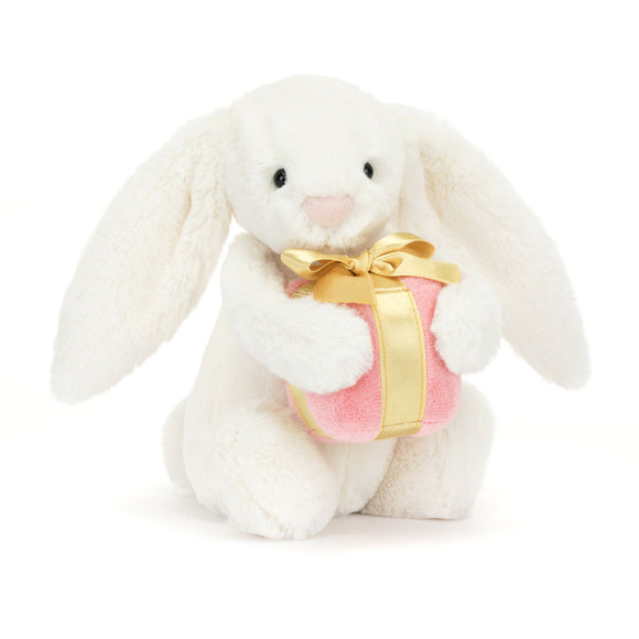 Jellycat Bashful Cream Bunny And Present