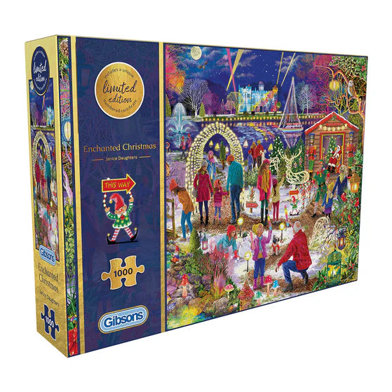 Gibsons Enchanted Christmas Limited Edition 1000 Piece Puzzle