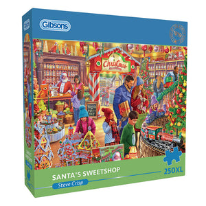 Gibsons Santa's Sweetshop Extra Large 250 XL Piece Puzzle