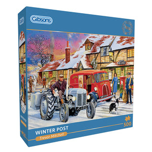 Gibsons Winter Post 500 Piece Puzzle