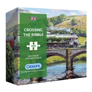 Gibsons Crossing the Ribble 500 Piece Puzzle