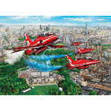 Gibsons Reds Over London 1000 piece puzzle