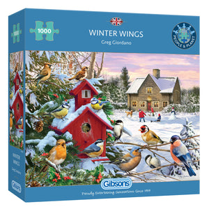 Gibsons Winter Wings 1000 piece puzzle