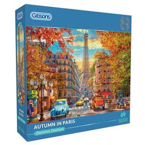 Gibsons Autumn in Paris 1000 Piece Puzzle