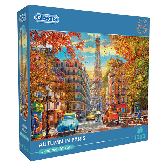 Gibsons Autumn in Paris 1000 Piece Puzzle