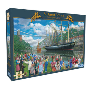 Gibsons SS Great Britain: An Imagined Odyssey 1000 Piece Puzzle