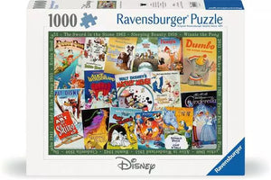 Ravensburger Disney Vintage Movie Poster - 1000 Pieces Puzzle