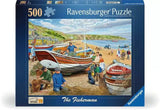 Ravensburger Jigsaw Puzzle Happy Days at Work, The Fisherman - 500 Pieces Puzzle