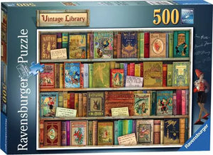 Ravensburger Jigsaw Puzzle Vintage Library, Aimee Stewart - 500 Pieces Puzzle