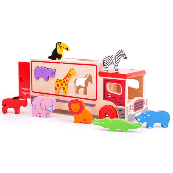 Bigjigs Safari Sorting Lorry