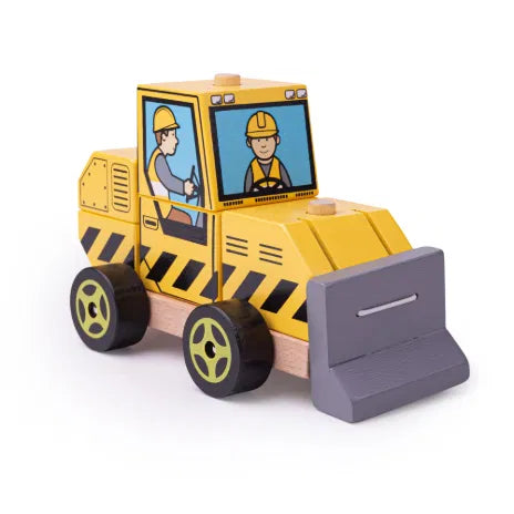 Bigjigs Stacking Bulldozer