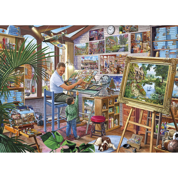 A Work of Art 500 XL Piece Jigsaw Puzzle