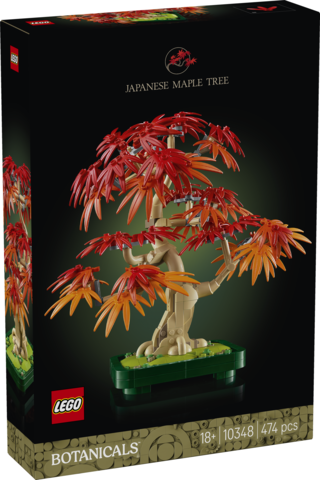 Lego Japanese Red Maple Bonsai Tree 10348
