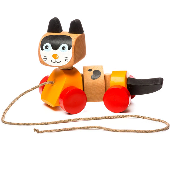 Cubika Cat Pull Along