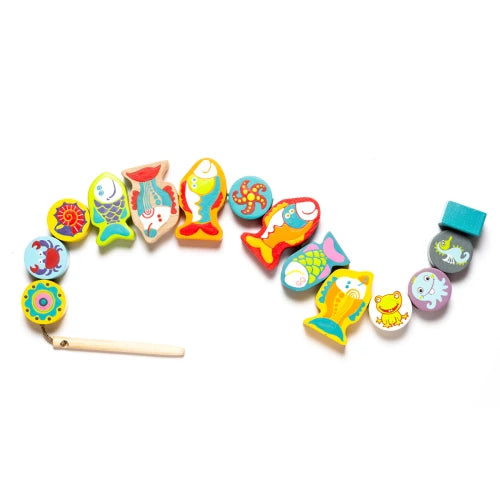 Cubica Fishes Lacing Toy