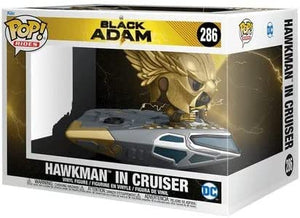Funko POP! Black Adam Hawkman In Cruiser