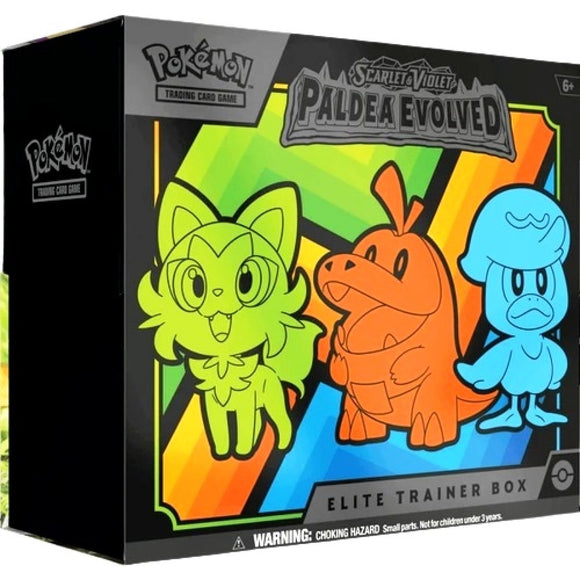 Pokemon Scarlet & Violet Paldea Elite Trainer Box