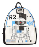 Loungefly Star Wars TPOC Astromech Mini Backpack (light up feature)