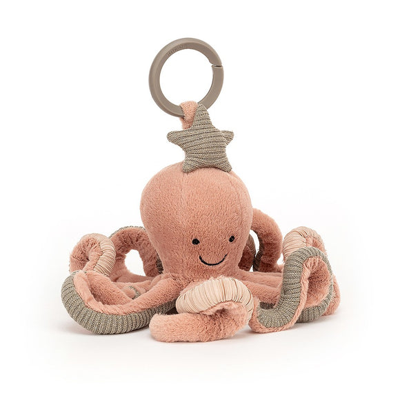 Jellycat Little Jellycat Odell Octopus Activity Toy